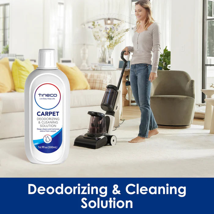 TINECO CARPET ONE SERIES DEODORIZING & CLEANING SOLUTION: 16.9 FL OZ (500ML) / 33.8 FL OZ (1L) TINECO CARPET ONE SERIES DEODORIZING & CLEANING SOLUTION: 16.9 FL OZ (500ML) / 33.8 FL OZ (1L)